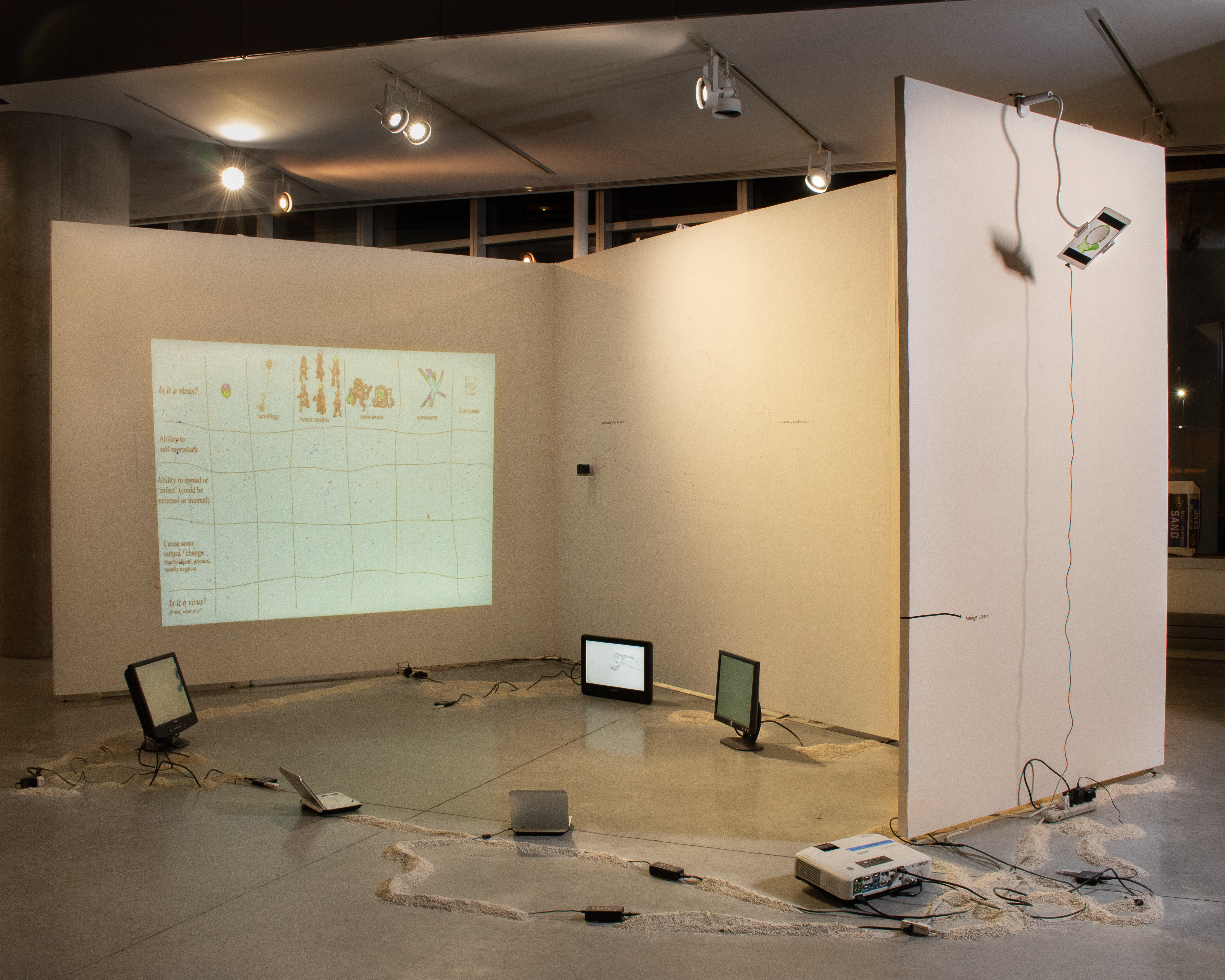 installation picture of Looping is Forever in Baltimore, MD.